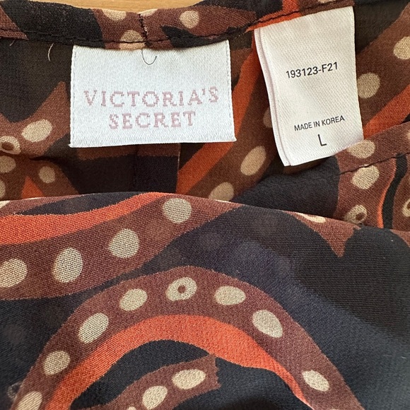 Victoria’s Secret Sheer Wide Leg Beach Pants | Cover-Up Lightweight Boho Resort - Picture 4 of 4